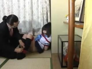HotShame Japanese Schoolgirl Tied Up And Gagged part 1 Big Ass
