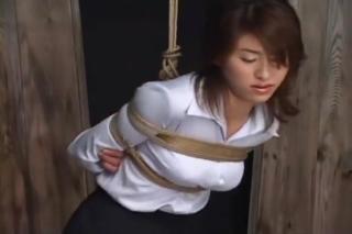 Eva Angelina Japanese Girl Roped and Satin Gagged Part 1 Load