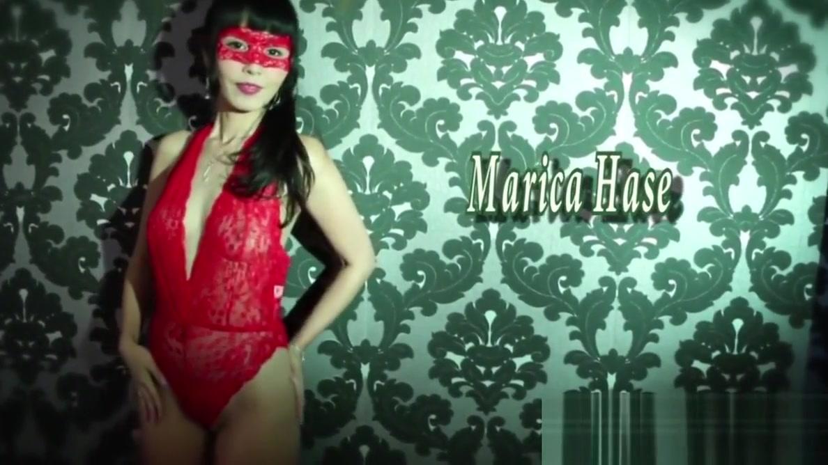 Marica Hase in sexy lingerie masturbates in the mirror - 1