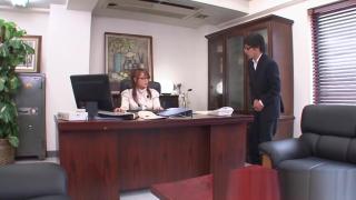 Gay Black Japanese secretary masturbates at her desk Gay Big Cock