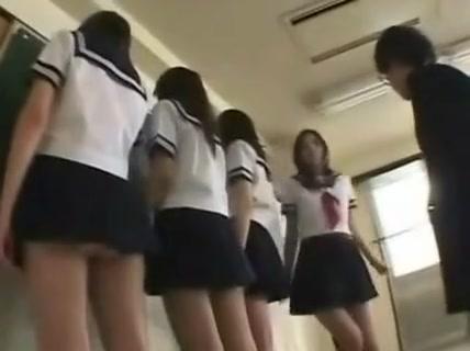 Japanese schoolgirls in action - 2