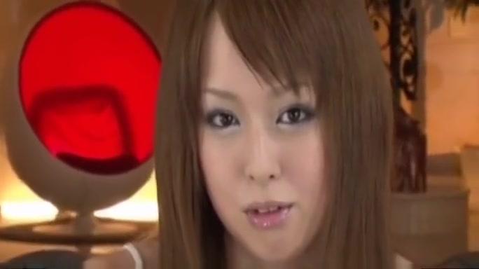 Smiling Asian chick, Ichika enjoys plenty of cock and pussy stimulation - 1