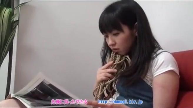 Japanese damsel in Distress Sales Girl Gagged Part I - 2
