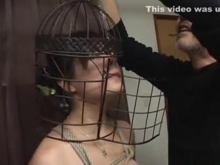 ViperGirls Subtitled Japanese CMNF BDSM nose hook bird cage play Outdoor