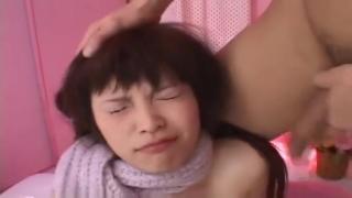 Abg Yurika Goto is fucked in mouth and in hairy nooky by two men TorrentZ