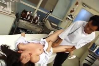 ShesFreaky Japanese AV Model nurse is fucked oral and in cooter by doctor Camgirl