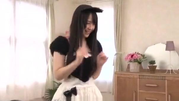 Ruka Kanae amazing hardcore porn show as a maid - 1