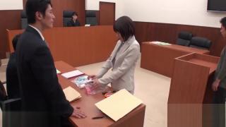 Hand asian lawyer having to to fuck in the court 02 Teenage...