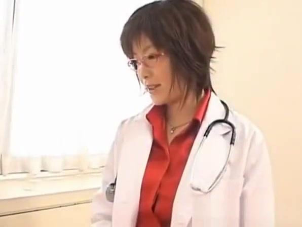 Neighbor  Kasumi Uehara kinky doctor strokes penis X18 - 1