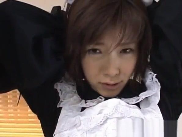Kasumi Uehara maid is fucked with vibrator - 2