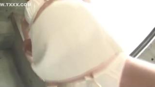 BootyFix Busty, Rino Mizusawa, touches her vag with a stiff toy GamCore