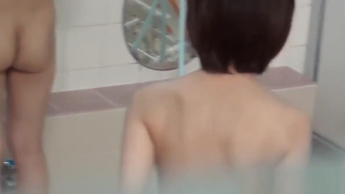 Granny  Bathing japanese piss Blowjob Contest - 1