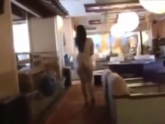 Nude Japanese Sneaking Around in the Hotel - 2