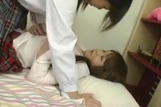 Story Japanese women caress each other Negao