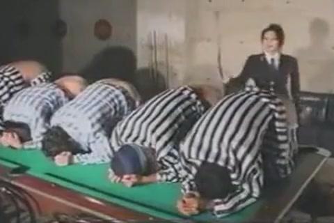 japanese girls whipping prisioners - 1