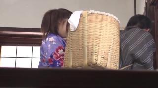 Ametur Porn Japanese teen geisha has her hairy pussy toyed in a dojo Shot