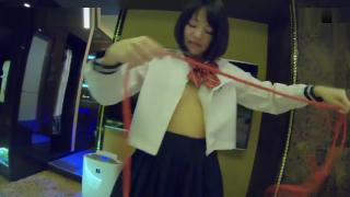 Arab Japanese Schoolgirl Whips Out The Rope Tokyo Night Style Ass Lick