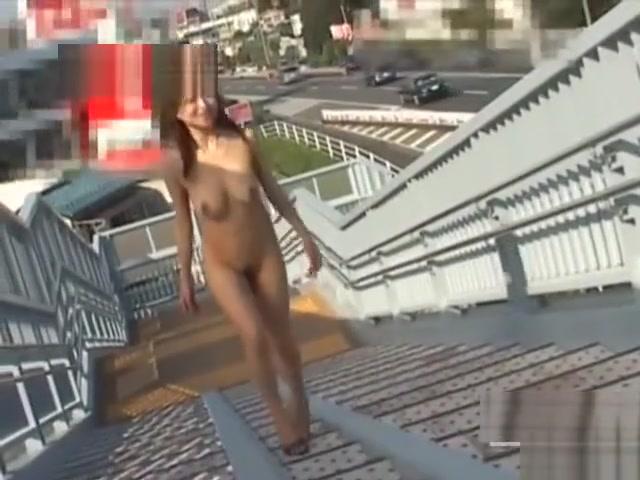 Studs Subtitled busty Japanese public nudist goes for a walk Exotic