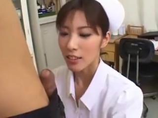 TokyoPorn Perfect Asian Nurse BJ CIM Free Rough Sex
