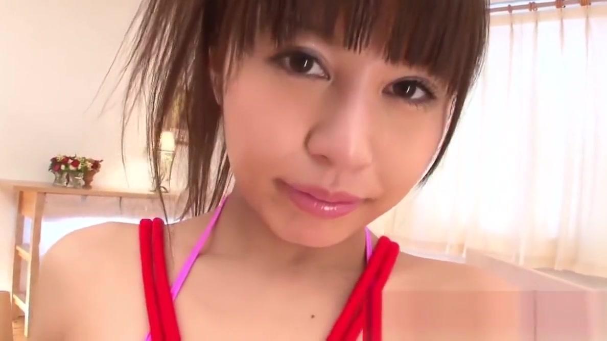 Roped up Japanese babe has a threesome - 2