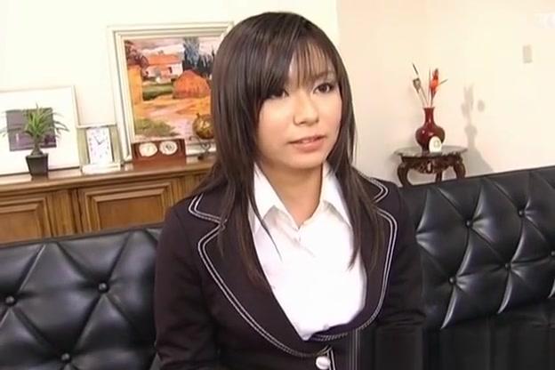 Satomi Maeno Asian secretary has sex in the office - 2
