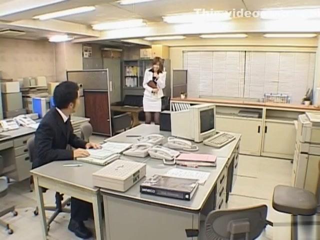 Misaki Inaba Asian babe gets office sex - 2