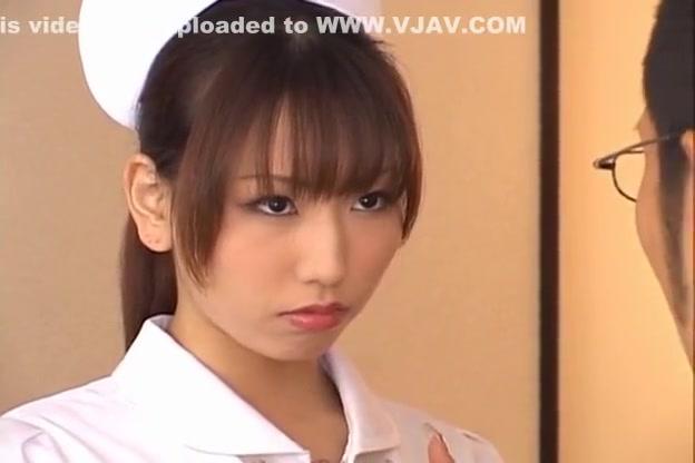 Ai Sayama Pretty Asian nurse shows off cute tits - 2