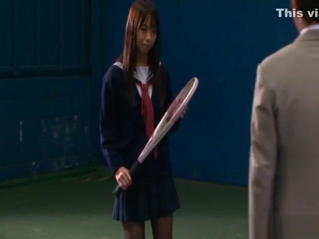 Hikaru Ayuhara Japanese schoolgirl gives a blowjob - 1