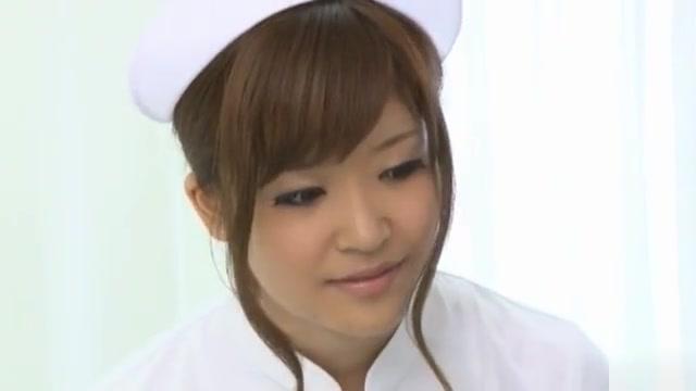 Fantasti  Naughty Nurses Erika Kashiwagi And A Friend Suck A Patient Off Plumper - 1