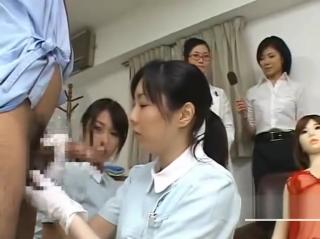 Machine Bizarre Japan doctor handjob penis measuring research YouJizz