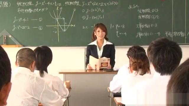 Defloration Arousing milf Nami Hoshino is a horny teacher Sexy