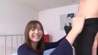Oral Sex Yuma Asami hot Asian milf gives a handjob Hymen
