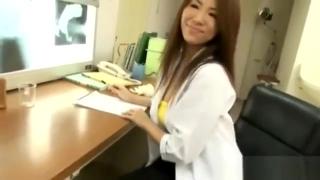 Ametuer Porn Slutty japanese nurse gives a handjob Marido