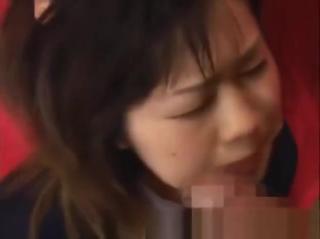 Viet Real japanese babe gets her mouth fucked and gets bukkake AZGals