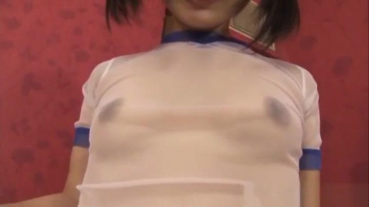 Spreadeagle Miyu Nakatani amazing Asian teen in pigtails in cosplay sex Outdoors