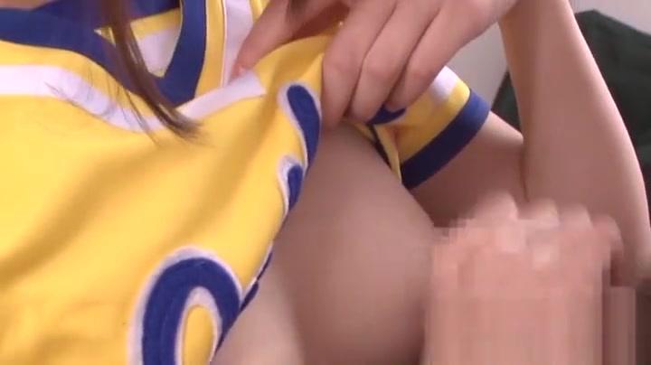 Punishment Ai Nikaidou hot Asian cheerleader enjoys sucking cock Delicia