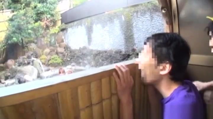 Naughty Asian teens teasing one horny guy in the bath - 2