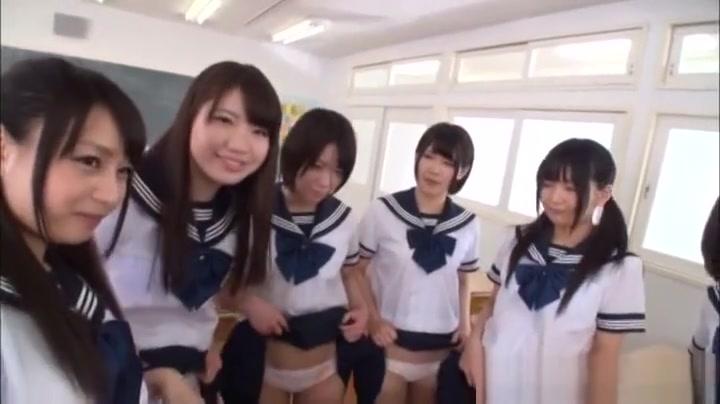 Naughty Asian teens are horny schoolgirls in arousing porn show - 2