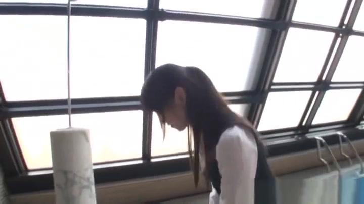 Shizuku Memori naughty office lady in high heels gives footjob - 2