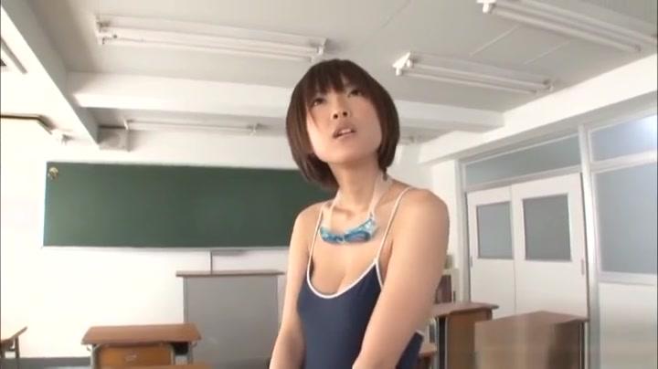 MetArt  Yuzu Ogura nice Asian teen in school uniform gets cumshot Flirt4free - 1