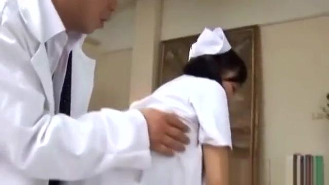 Japanese nurse with hairy pussy - 2