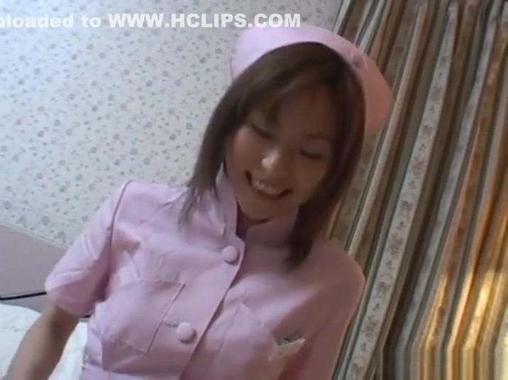 Japanese AV model is a hot nurse enjoying hardcore cock ride - 1