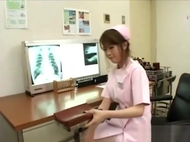 Bbc  Japanese nurse collecting sperm Black Hair - 1