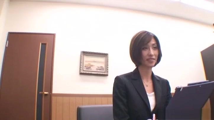 Akari Asahina hot Asian milf is one horny office lady - 1