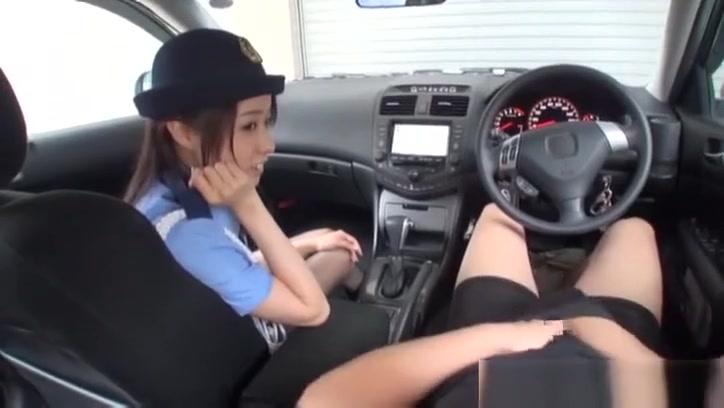 Cavala Ran Usagi naughty Asian teen plays a traffic cop in cosplay sex Camsex
