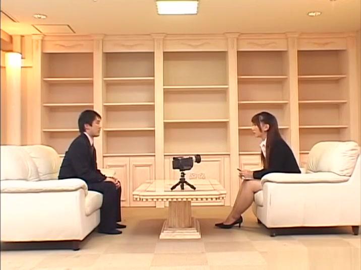 Big tit Asian Ai Sayama interviews for office job - 1