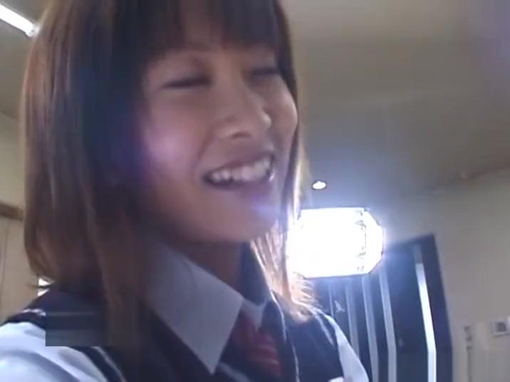 X-Angels Aika Hoshizaki Asian schoolgirl gets tempting pussy fingered Fuskator