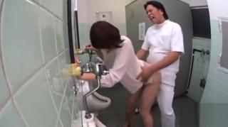 Asiansex at toilet in massages room Penis Sucking