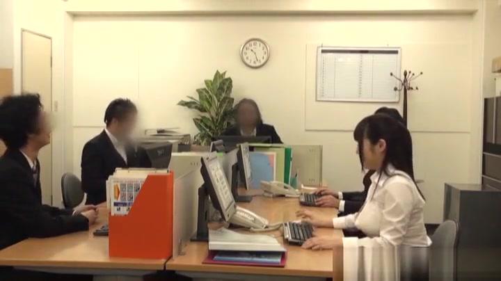 Asian office lady gets position 69 and more at work - 2
