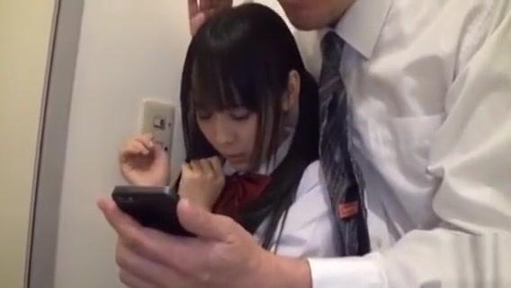 Japanese gal gets tempted - 1